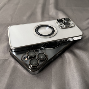 Cover placcata per <span class=keywords><strong>iPhone</strong></span> 11 12 13 per <span class=keywords><strong>iPhone</strong></span> 14 15 con cornice color <span class=keywords><strong>oro</strong></span> <span class=keywords><strong>rosa</strong></span> - Product Image 3