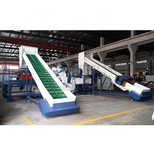 Machine de recyclage automatique de plastique à haute capacité, la mieux notée, prix usine, avec déshydrateur, décolleuse d'étiquettes et ouvre-bales - Product Image 6
