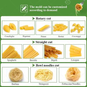 Máquina para Pasta de Alimentos Tipo Macarrón, para Espaguetis Cortos, Pasta China Larga, Línea de Producción para Restaurantes - Product Image 4