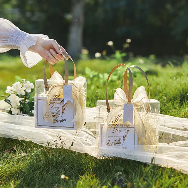 Faveur de mariage sacs à main mariée souvenirs doux emballage goodies sacs-cadeaux de mariage pour la faveur d'invité