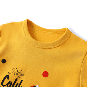 Pyjamas pour enfants en coton de haute qualité, chauds et confortables, vêtements de nuit pour enfants, ensembles de pyjamas thermiques à motifs de dessins animés pour garçon et fille - Product Image 3