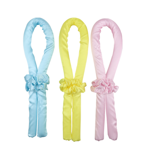 MJ 잠자는 곱슬 무열 실크 리본 컬링 머리띠 게으른 경기자 헤어 스타일링 도구 키트 부드러운 머리띠 리본 헤어 곱슬 - Product Image 3