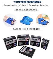 Pack de glace de refroidissement réutilisable pour la cheville