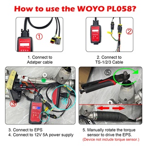 Woyo PL058 EPS เครื่องทดสอบสำหรับเครื่องตรวจจับแร็คพวงมาลัยพาวเวอร์เทสลาบนม้านั่ง - Product Image 4