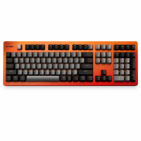 Clavier mécanique de jeu F1 avec interrupteurs optiques remplaçables à chaud, taille standard, rétroéclairage RGB, anti-ghosting, N-Key Rollover, clavier filaire USB
