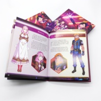Impression de livres de storyboards personnalisés à couverture rigide, reliure parfaite, couleur Pantone pour les éditeurs et les studios