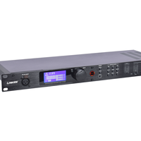 Processeur audio numérique DSP PA2 en acier inoxydable pour extérieur, professionnel, double canal, compression, limiteur, gestion des enceintes