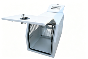 กล่องสุนัขถาด Aluminum700mm หลังคาทรงสูงสำหรับ Toyota HILUX Ranger กำหนดเอง - Product Image 5