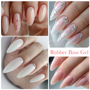 BORN PRETTY 250g Gel de Base en Caoutchouc Coloré Auto-nivelant Rose Nude Neutre Transparent <span class=keywords><strong>Résine</strong></span> Française Couche de Base Gel Polish <span class=keywords><strong>pour</strong></span> <span class=keywords><strong>Ongles</strong></span> - Product Image 6