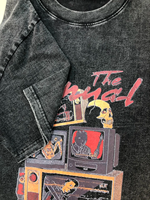 T-shirt en coton 100% unisexe, été, nouveau, imprimé numérique, ample, manches courtes, tricoté, pour homme et femme, tendance, mode décontractée, hauts
