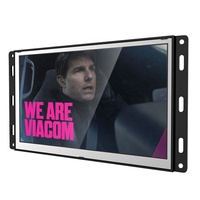 Lecteur multimédia tablette TFT d'intérieur à cadre ouvert pour publicité, avec garantie d'un an, affichage numérique, lecture automatique, capteur de mouvement, certifié CE