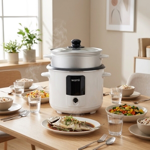 Cuiseur à riz multifonctionnel grande capacité 3L 4L 5L 6L pour la cuisson simultanée de plusieurs plats - Product Image 1
