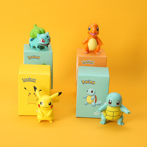 Vente flash Jouets mystère Pokémon Pikachu Charizard Bulbasaur Figurine Ornements de bureau Boîte surprise pour cadeaux d'enfants - Product Image 4