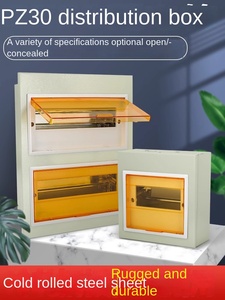 Boîtes de distribution en métal PZ30 Disjoncteur Boîtier de commande de puissance Montage en surface et encastré Métal - Product Image 2