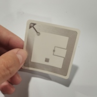 ISO15693  SLIX  SLIX2  50*50mm Ukuran Kustom Rfid PET WET Dry Inlay NFC Stiker Tag
