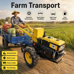Trattore Agricolo 8-30HP con Fresa e Lame Coltivatrici, 2 Anni di Garanzia - Product Image 1