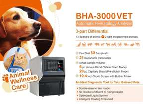 수의학 혈액 세포 분석기 BHA-3000 동물 삼중 혈액 분석기 병원 동물 혈액 검사 시스템 - Product Image 4