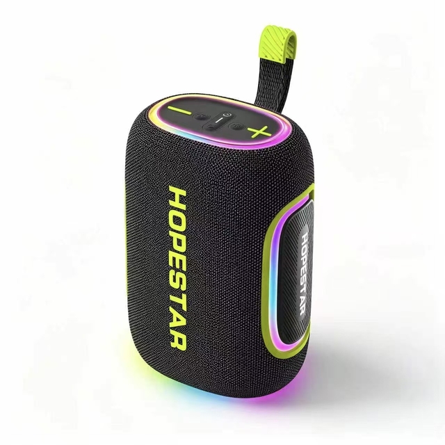 HOPESTAR H58 65W Outdoor  Speaker 8800mAh Party Boombox with Colorful LED Lights