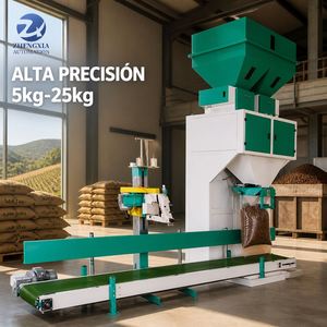 Máquina Empacadora de Gránulos de Alta Precisión de 25 kg, Pesadora de Doble Tolva para Arroz, Frijoles, Café y Azúcar Industrial - Product Image 1