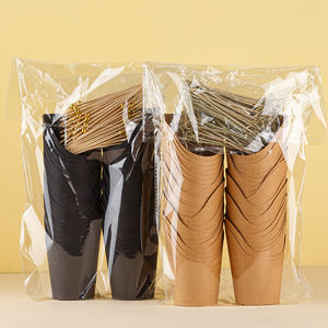 Tazza Kraft usa e getta personalizzata per Pizza da asporto patatine fritte biscotti economici prezzo di fabbrica che timbra la movimentazione - Product Image 4