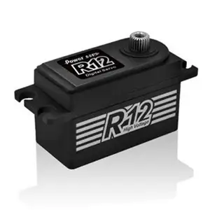 Power HD R12 12KG High Torque Brushless Metal Gear Servo 6.0v - 8.4V for Rc 1/10 Electric Car