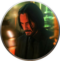Design gratuit personnalisé John Wick Collection Cosplay personnage métal Souvenir pièce