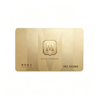 Carte de membre VIP d'hôtel personnalisée en PVC OEM, impression UV NFC, estampage à chaud, carte de fidélité de luxe, carte de contrôle d'accès intelligente pour les complexes hôteliers