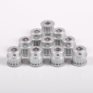 INTECH 16T puleggia dentata singola in alluminio GT2 per attrezzature di trasporto su misura per applicazioni del settore del supporto OEM - Product Image 3