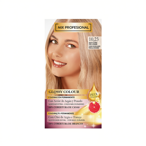 ชุดย้อมผมถาวรสีเงางามระดับมืออาชีพ ผสมน้ำมันอาร์แกนและส้มโอ ปิดผมขาวได้ 100% - Product Image 3