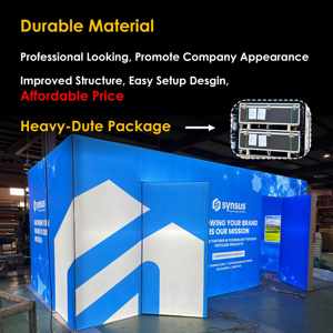 10x30 alüminyum hızlı kurulum modüler Stand sergi fuar standı - Product Image 4