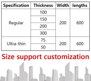 AAC aerato autoclavato B06 ALC blocca 600x200x100mm mattoni in calcestruzzo in muratura - Product Image 3
