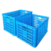 Caisse de rangement en plastique pour légumes, de haute qualité, robuste, ventilée, empilable et emboîtable, fabriquée en usine