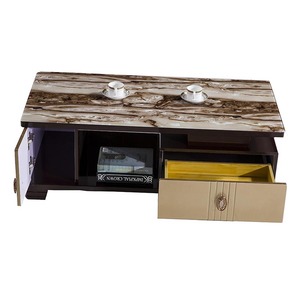 Árabe en Directo elegante lowes maxim granito de mármol travertino de madera soporte de tv led para el hogar - Product Image 1