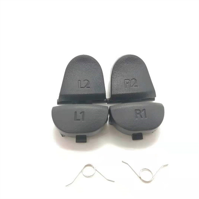 Gepaide Repair Set for PS4 Pro Slim JDM-011 030 040 050 L1 R2 L2 Triggers Spring Button Essential Game Controller Accessories