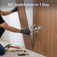 Panel de Pared SPC Impermeable, Revestimiento de Plástico Compuesto de Piedra, Tablero de PVC, Fácil Instalación para Baño, Ducha, Cocina, Decoración de Interiores