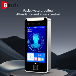 Système de contrôle <span class=keywords><strong>d</strong></span>'accès par reconnaissance faciale avec écran IPS étanche de 5,5 pouces, machine tout-en-un pouvant remplacer la machine de pointage des heures - Product Image 2