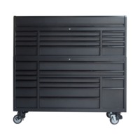 Offre spéciale Armoire à outils en acier inoxydable robuste établi multifonctionnel avec chariot à outils de rangement pour le stockage en atelier