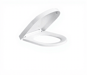 Tapa de <span class=keywords><strong>Inodoro</strong></span> Femenina de Diseño Moderno en Blanco, Cierre Lento, Material PP, Lavable, Frente Cerrado, con 2 Años de Garantía - Product Image 1