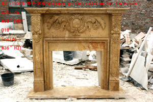 Chimenea de mármol moderna francesa antigua Chimenea de estilo <span class=keywords><strong>romano</strong></span> antiguo europeo personalizado para casas de lujo - Product Image 4