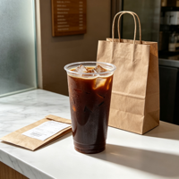 Gobelets en papier jetables, gobelets biodégradables en PLA et gobelets en plastique pour les services de boissons des hôtels, des cafés et des restaurants