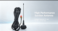 Magnetische mobiele antenne 4G LTE 433/470MHz 3m coaxiale kabel verticale polarisatie IP67 geclassificeerd 3.8dbi versterking voor tv-apparaat