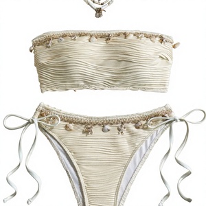 SZ124 2026 Bikini de Dos Piezas con Borlas y Diseño de Estrella de Mar, Estilo Euroamericano, Sexy, de Secado Rápido y Duradero - Product Image 2