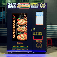 Yaramaz Köpek Fabrikası Açık Hava Self Servis Hızlı Yiyecek Yeni Model Ticari Pizza Otomatı Özelleştirilmiş Otomatik Akıllı