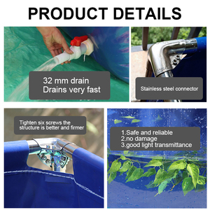 Aangepaste Grootte Zware Viskweektank Groot <span class=keywords><strong>Aquarium</strong></span> Voor Aquacultuur <span class=keywords><strong>Aquarium</strong></span> - Product Image 3