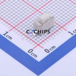 UK-B0227-G5-250-W Tactile Switch SMD,6x3.5mm Switch Single Pole Single Throw Rectangle Button 2.5N Vertical Mount - Product Image 1