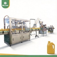Machine de remplissage et de bouchage automatique de haute précision SHONOR pour bouteilles en plastique d'antigel et d'huile lubrifiante