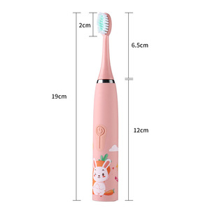 <span class=keywords><strong>Brosse</strong></span> à <span class=keywords><strong>Dents</strong></span> Électrique Sonique pour Enfants à Piles, Souple, pour 3-15 Ans, 6 Têtes de Rechange, OEM - Product Image 3