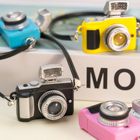 Mini-caméra électrique pour maison de poupée elfe de Noël, accessoires BJD pour modèle de jouet miniature DIY