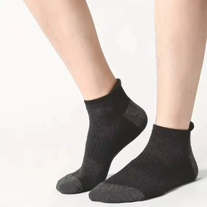 High Quality Men's Athletic Ankle <b>Socks</b> with Cushion Breathable Running Sports <b>Socks</b> - Product Image 3