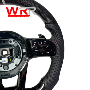Volante de Fibra de Carbono para <span class=keywords><strong>Mercedes</strong></span> <span class=keywords><strong>Benz</strong></span> W205 W213 W253 <span class=keywords><strong>C200</strong></span> E300 GLC300, <span class=keywords><strong>Precio</strong></span> de Fábrica al por Mayor - Product Image 5